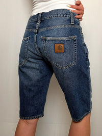Short en jean Bleu Denim Carhartt M/L vintage