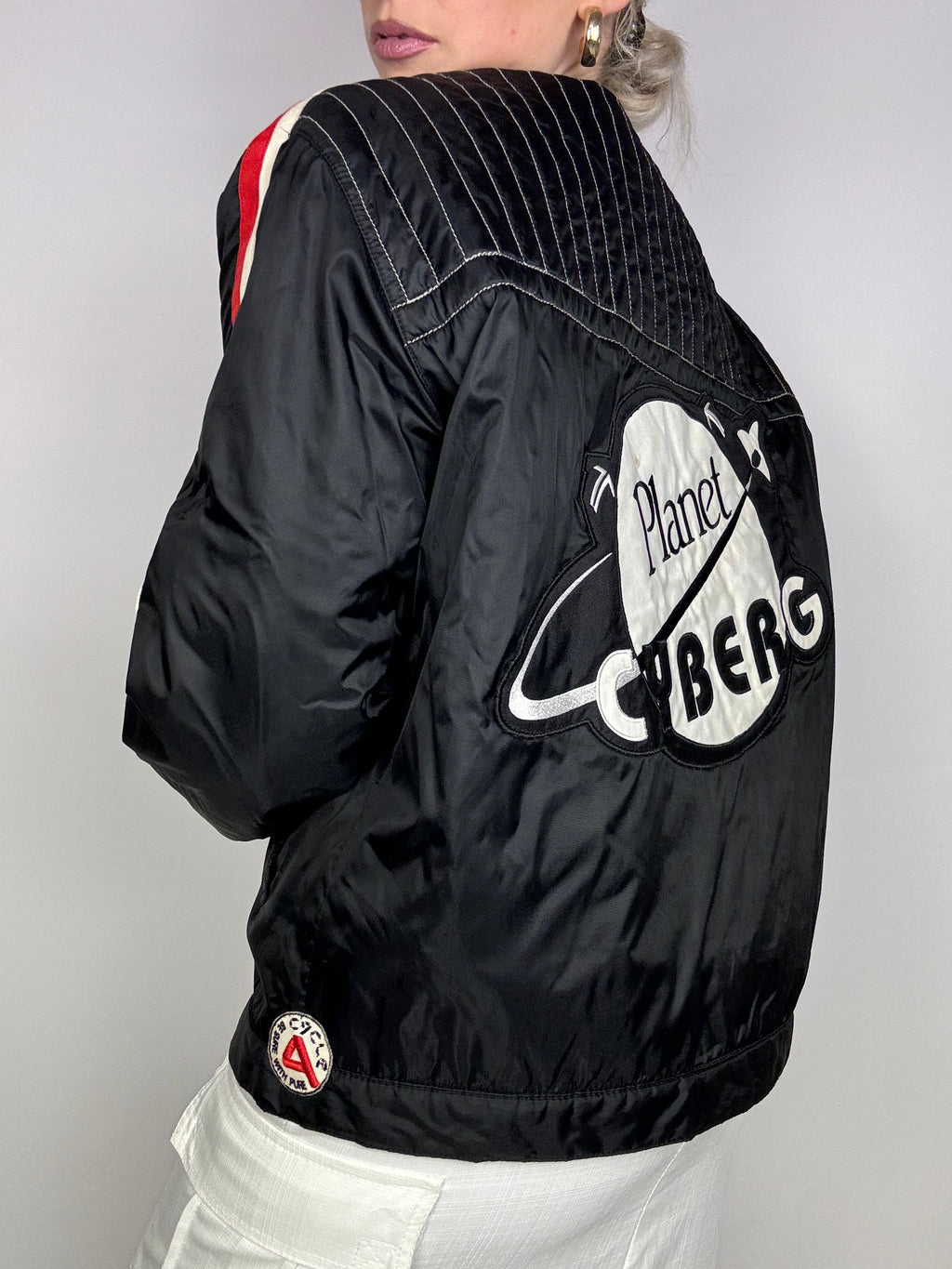 Vintage black and red Racing spy bomber 