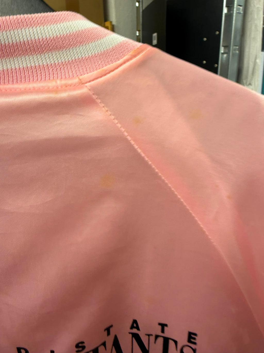 Bomber rose satinée