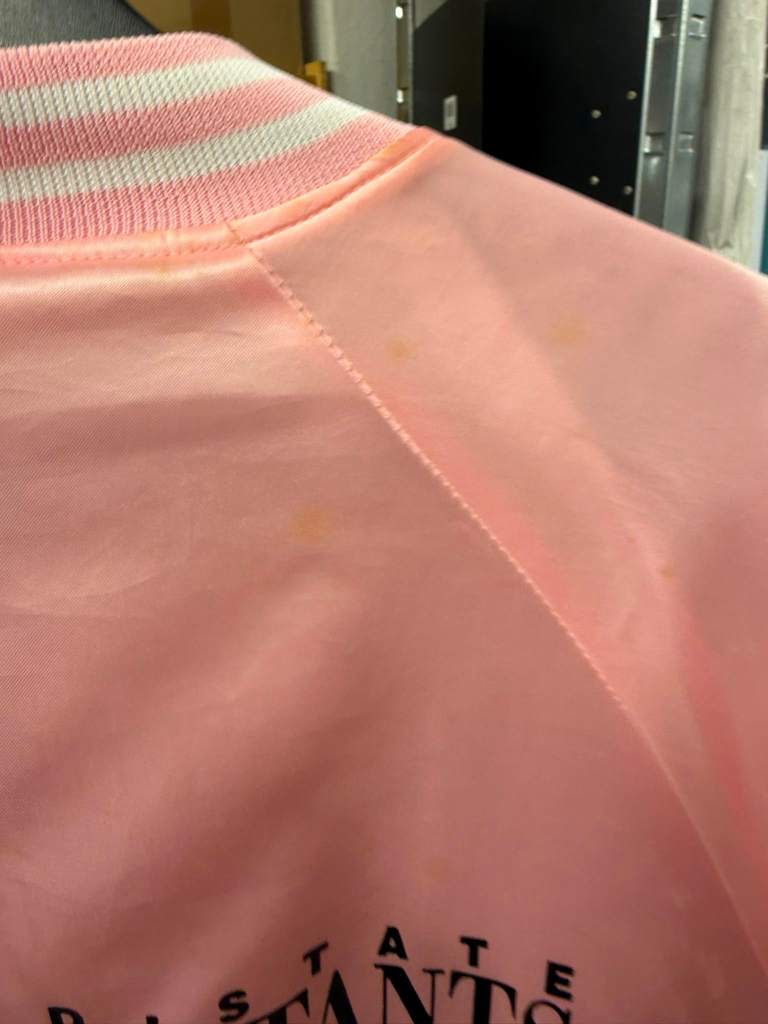 Bomber rose satinée