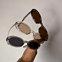 Recycled Vintage Oval Tortoiseshell Glasses