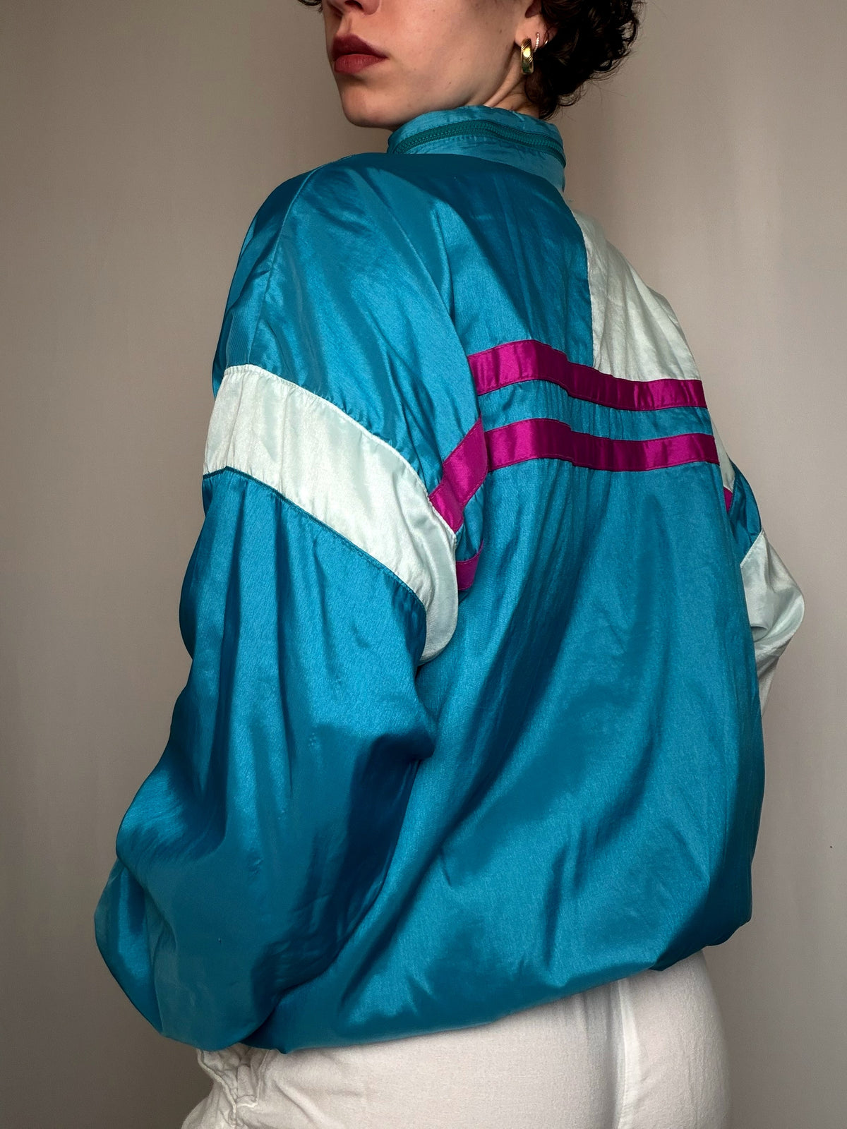 Jacket tricolore Adidas L vintage