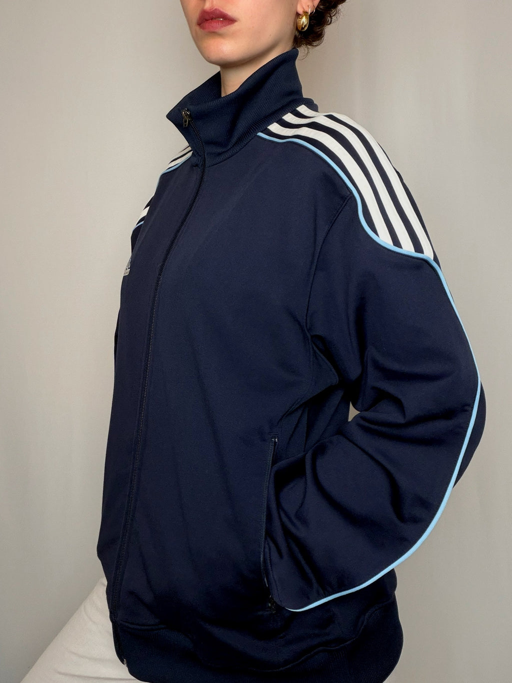 Jacket de sport Navy Adidas M/L vintage