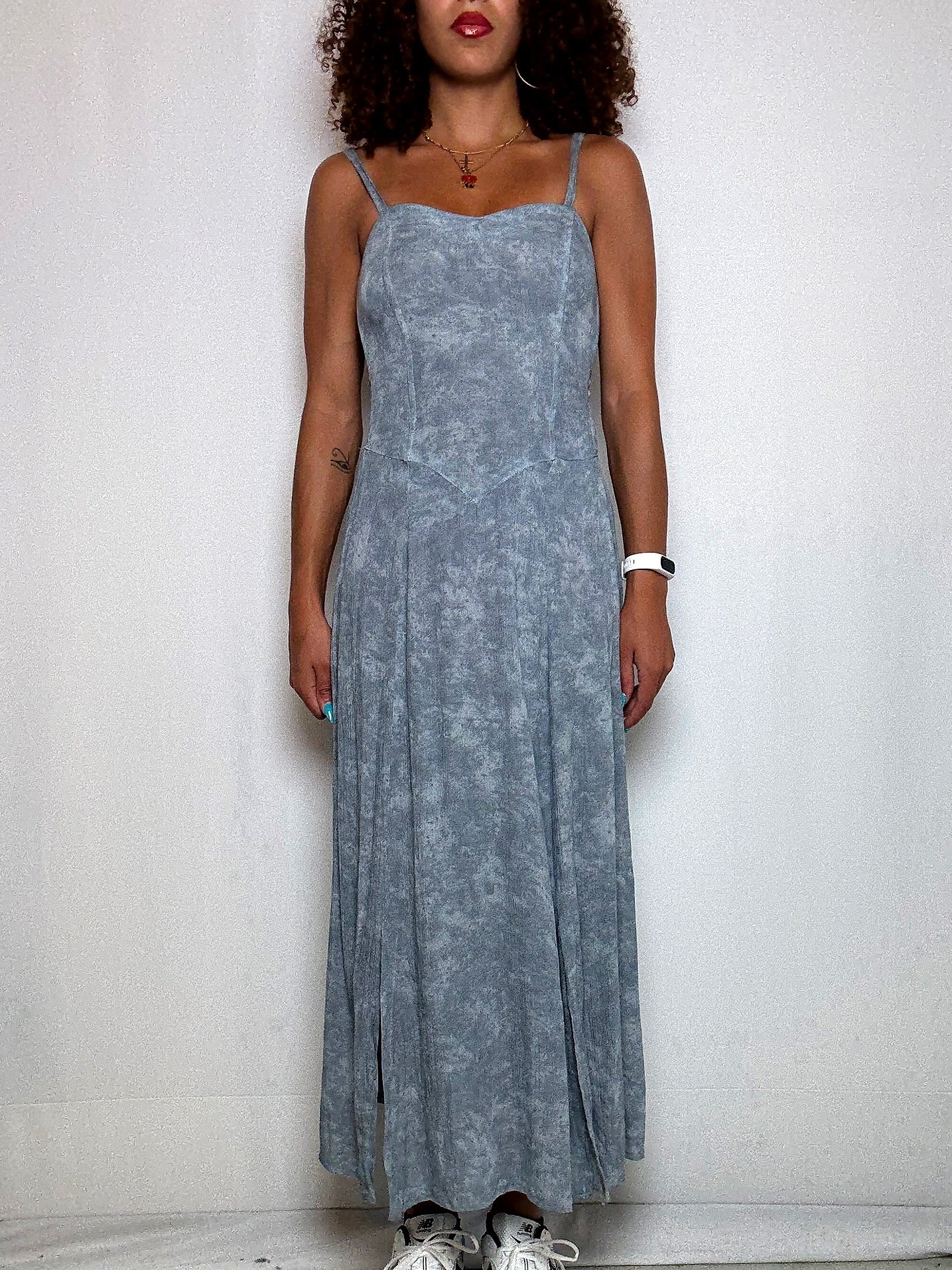 Robe Bleu Délavé S/M vintage