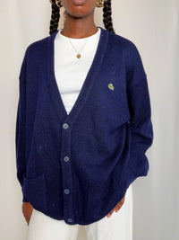 Pull marine Lacoste XL vintage