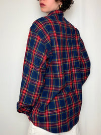 Chemise en flannelle à carreaux L vintage