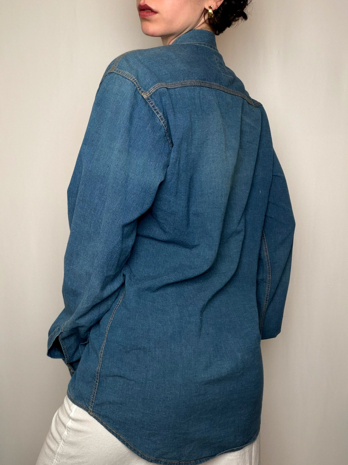 Chemise en jean bleu Levi's S vintage