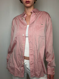 Chemise Rose Poudré Lacoste M/L vintage