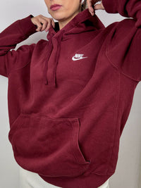 Nike burgundy hoodie