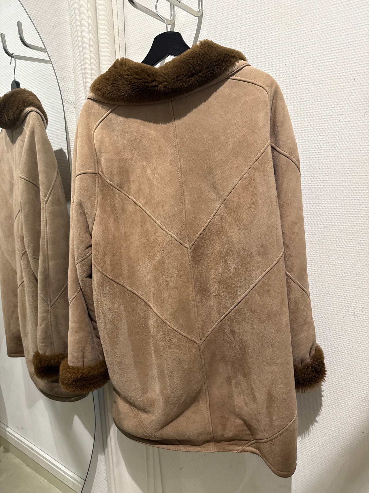 Peau lainee beige L live