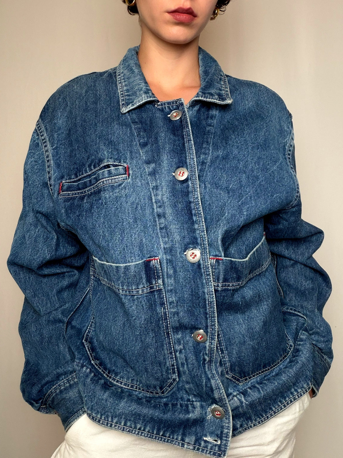 Jacket en denim bleu L vintage
