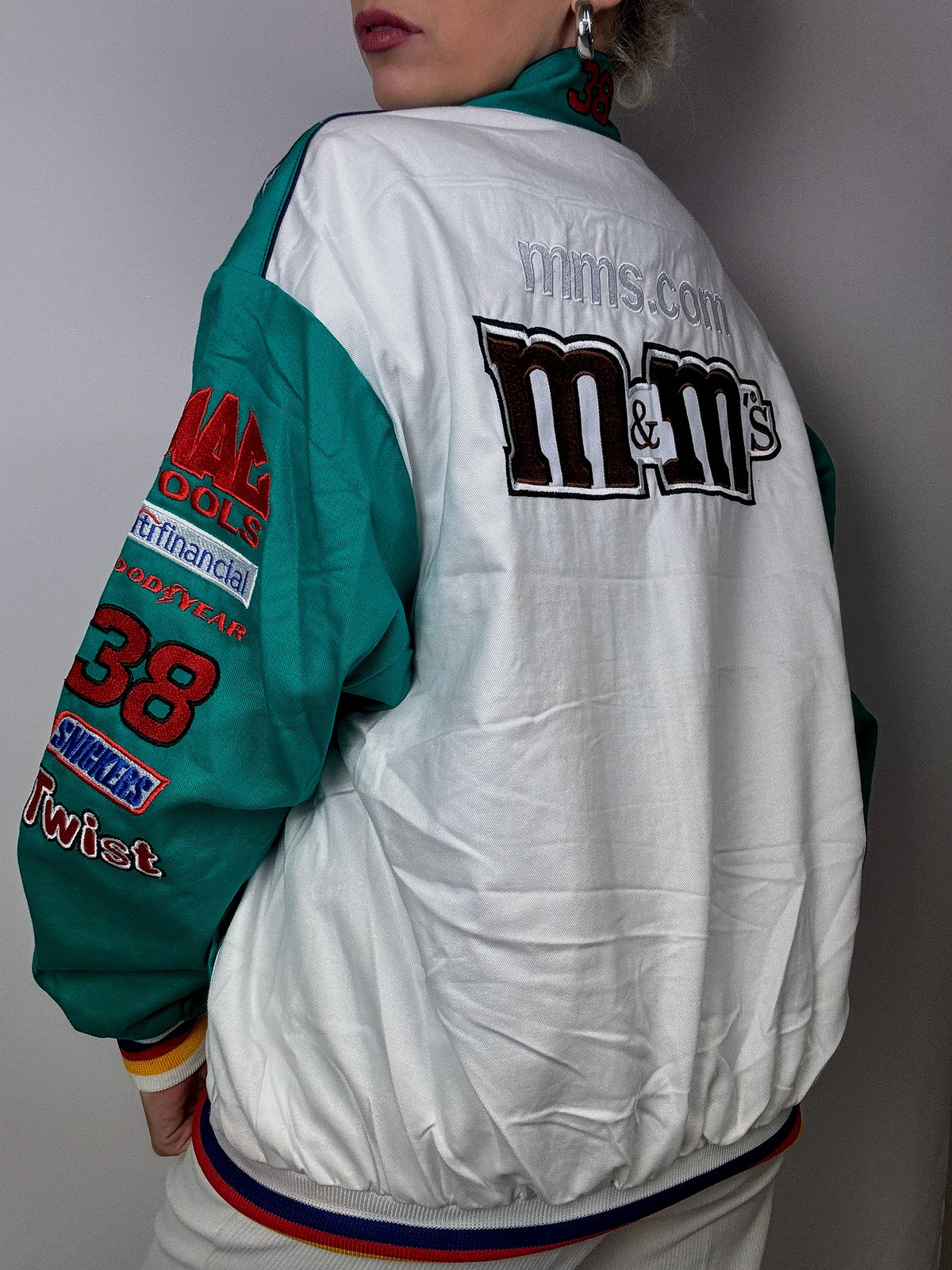 M&amp;M's Vintage Racing Jacket