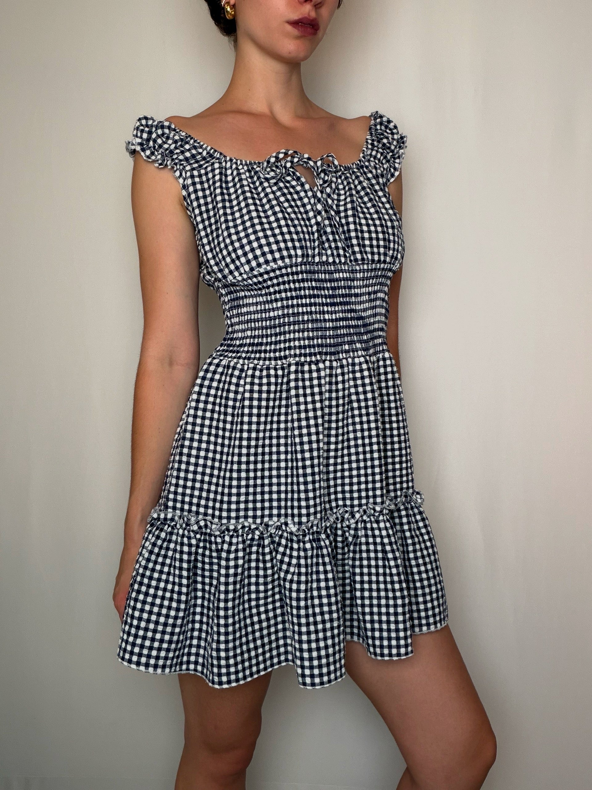 Robe vichy S vintage