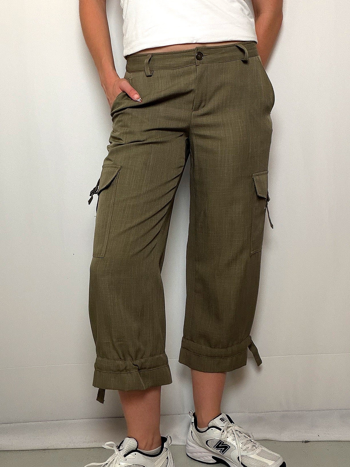 Pantalon court Kaki S/M vintage