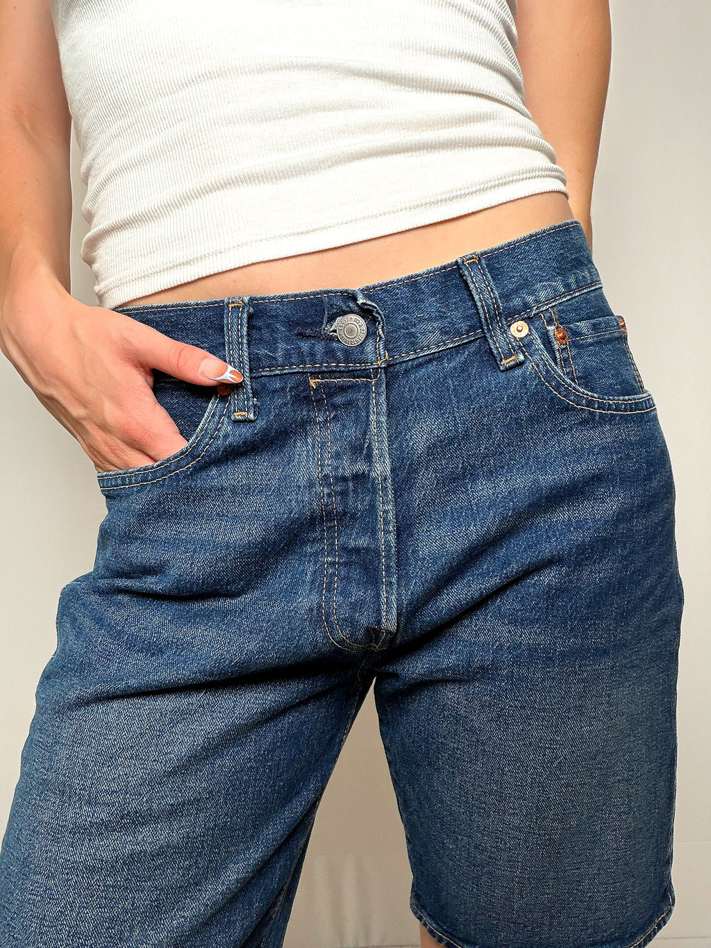 Short en jean Blue Levi's M vintage