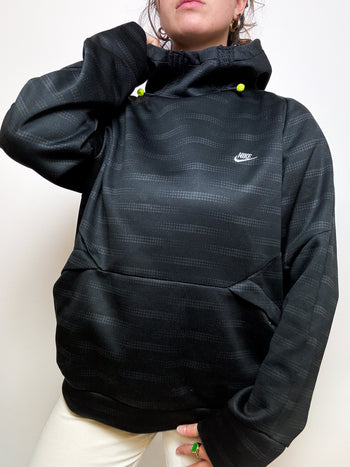 Pull à capuche noir Nike L/XL