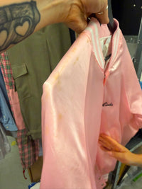 Bomber rose satinée