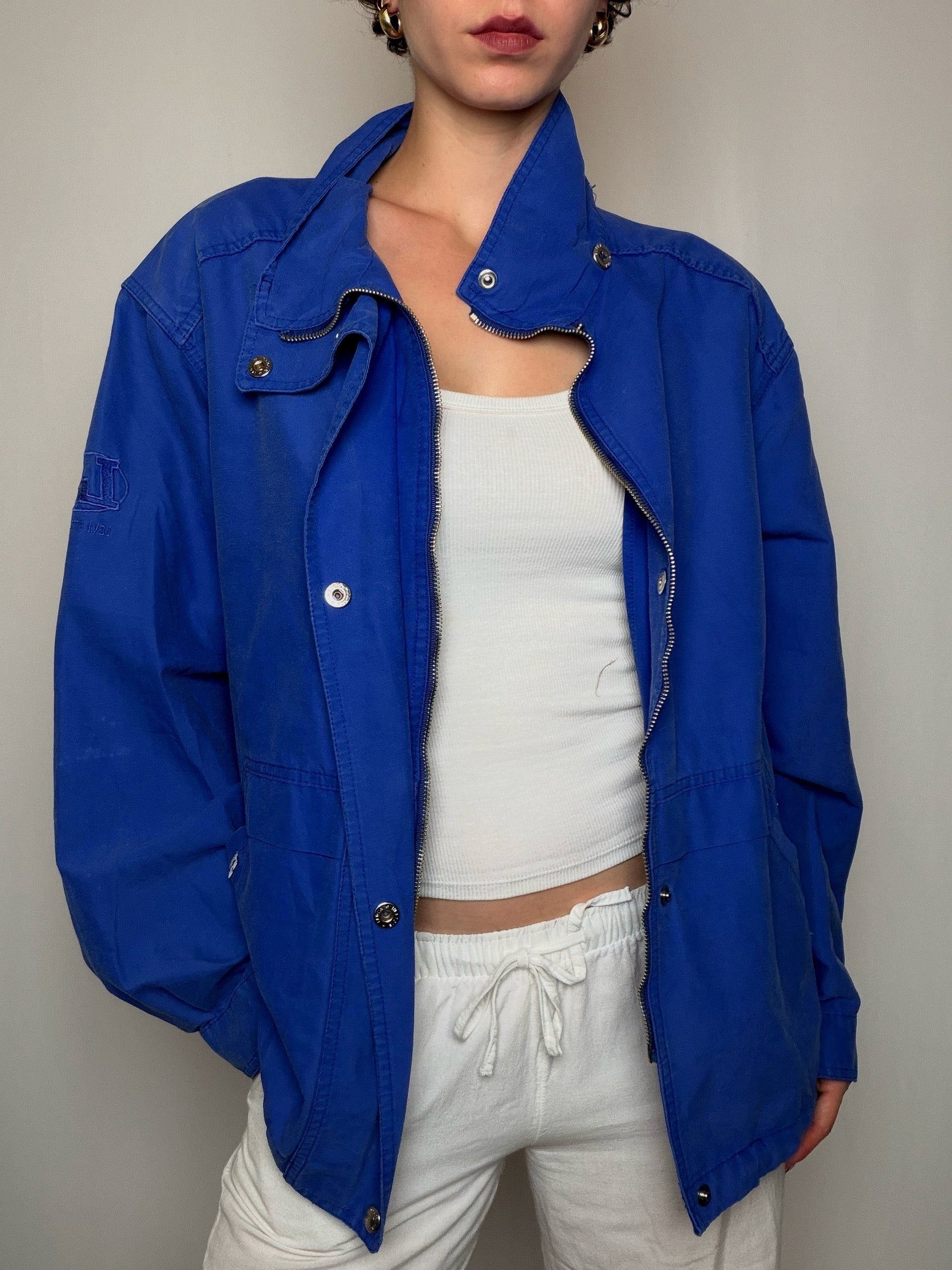 Veste Bleu vintage