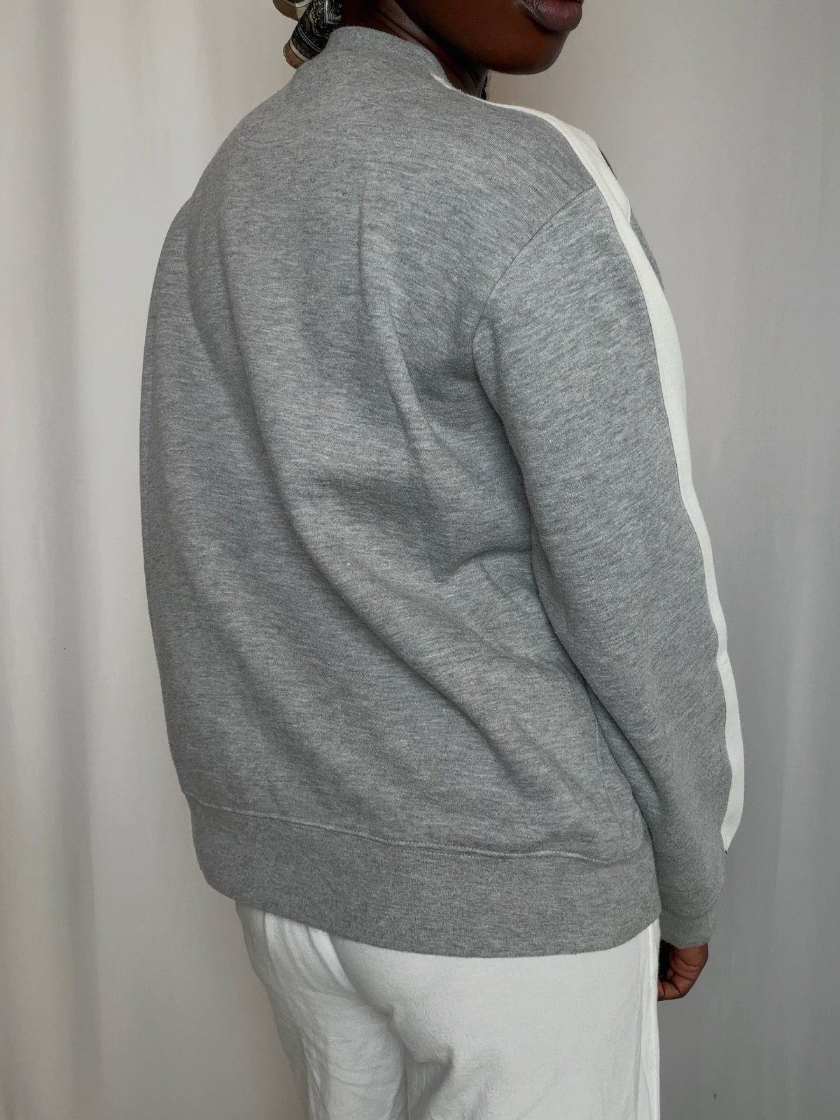 Sweat Gris Chiné Nike M vintage