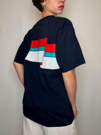 T-shirt noir Adidas L vintage