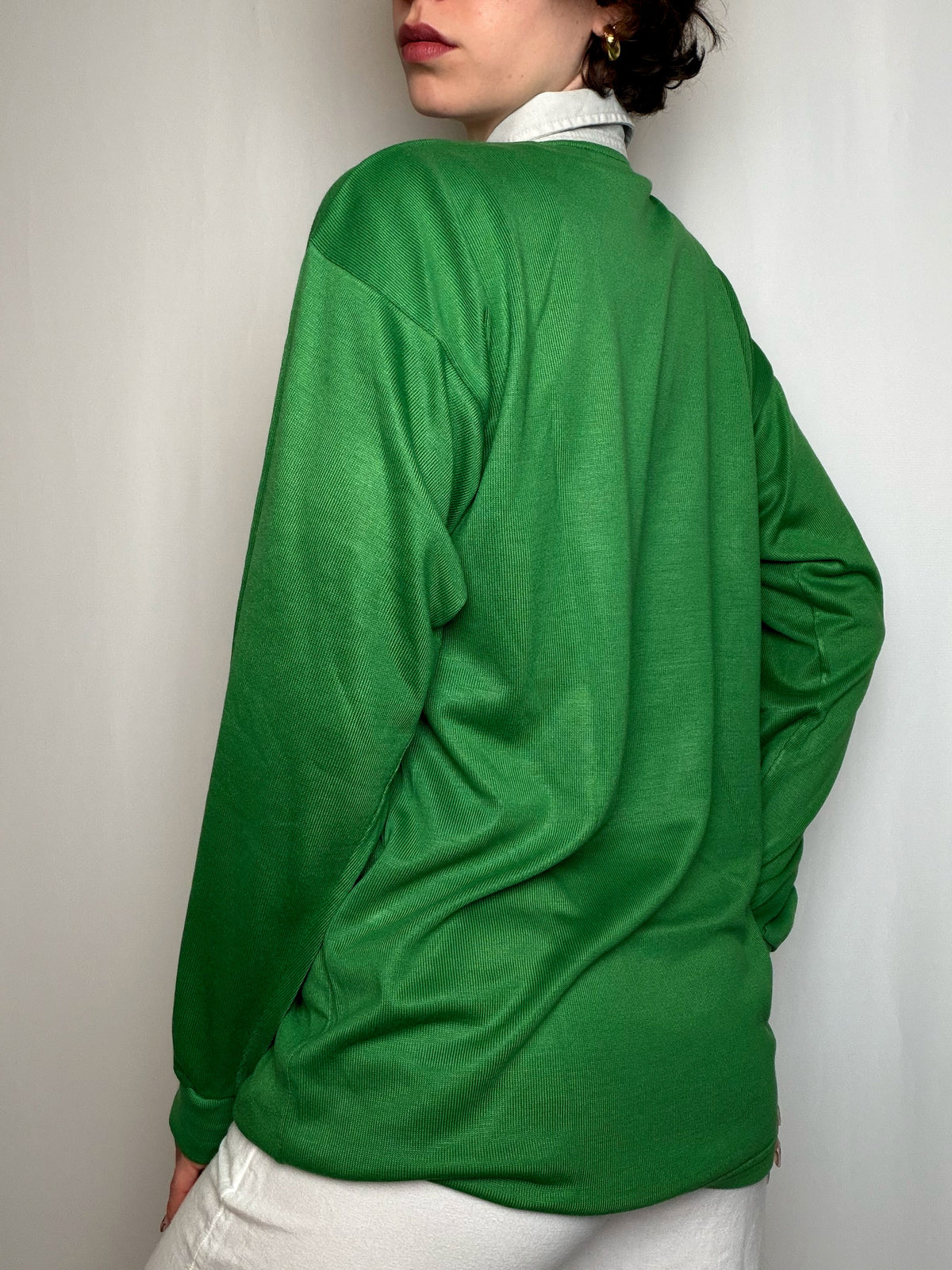 Polo vert vintage
