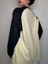 Tshirt Écru Et Noir Timberland XL vintage