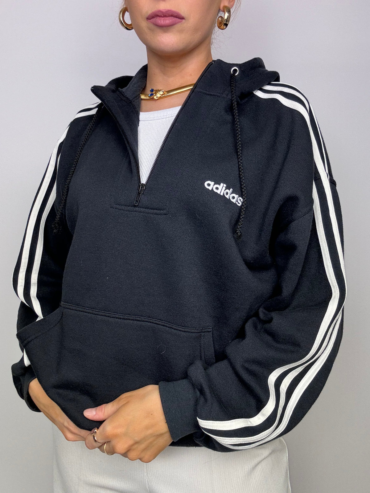 Adidas Black American Vintage Sweater