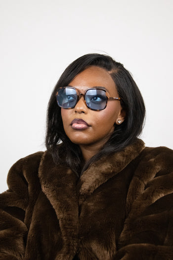 Arcadia - écailles de tortue / bleu