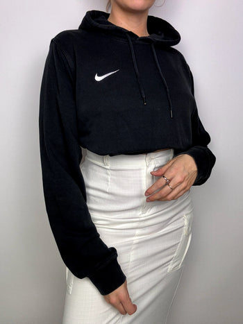 Vintage schwarzer Nike-Pullover 