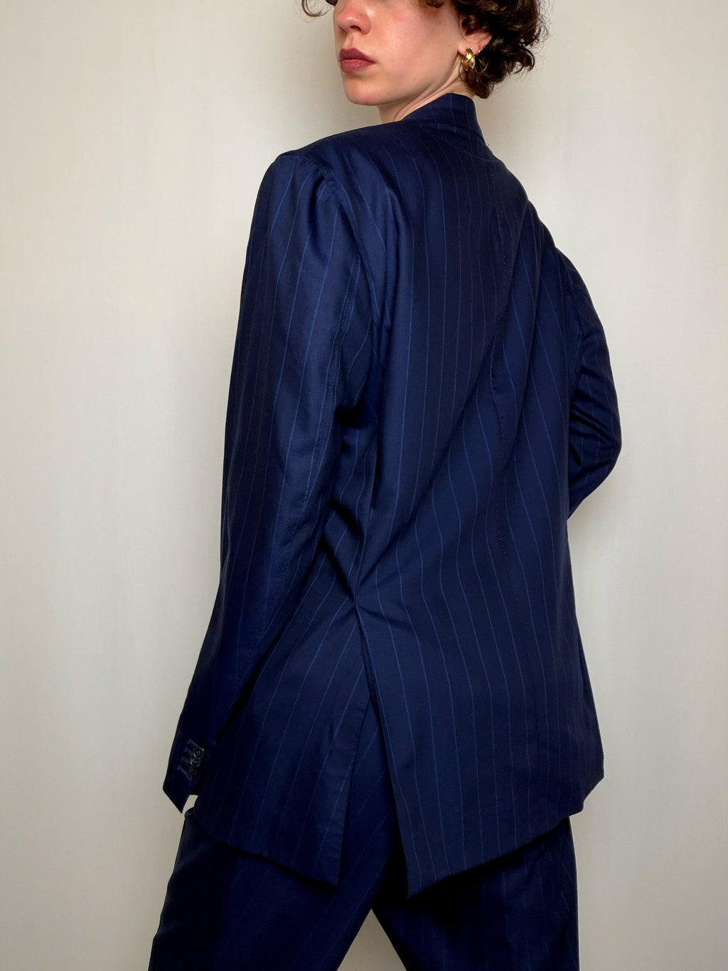 costume marine à rayures M/L vintage