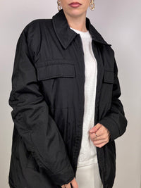 Vintage schwarze Levis gefütterte Jacke