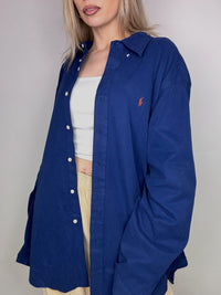 RALPH LAUREN XXL Vintage Blue Shirt