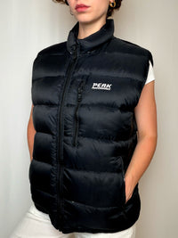 Gilet matelassé Noir Peak Performance vintage