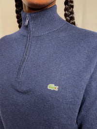 Pull marine Lacoste M vintage