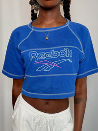 Tshirt Bleu Reebok vintage