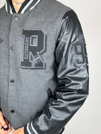 Vintage black bomber 