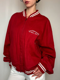 Jacket De Sport Rouge Levi's XL vintage