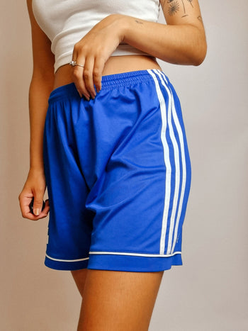 Short vintage bleu Adidas M