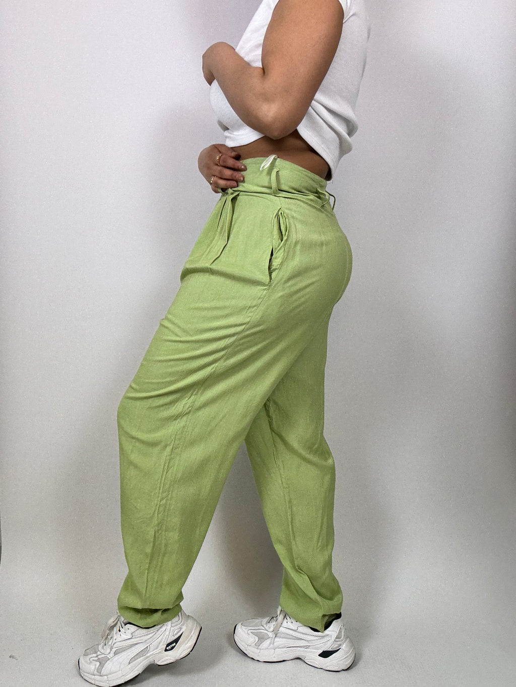 Vintage grüne Hose M/L