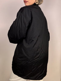 Vintage schwarze Levis gefütterte Jacke