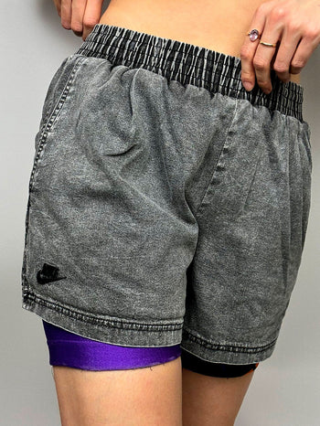 Short en jean Nike noir