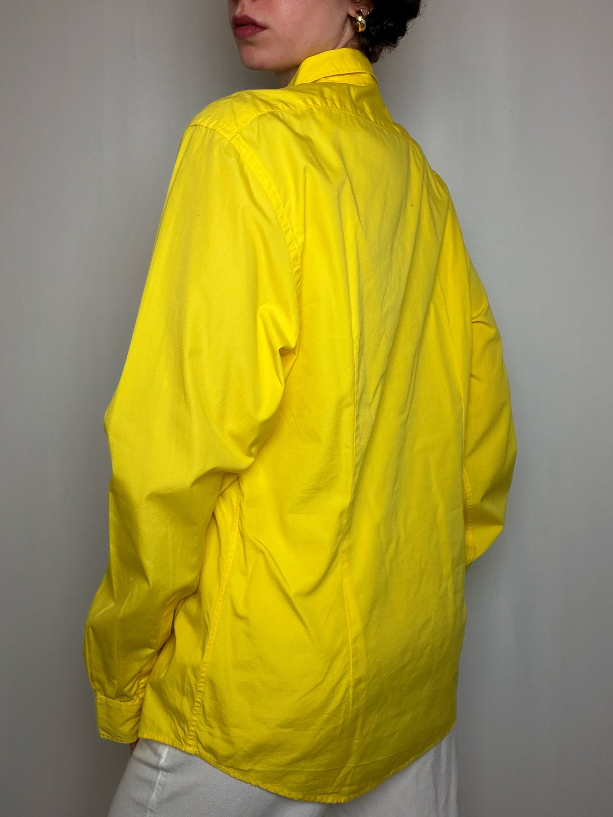 Chemise Jaune Ralph Lauren L vintage