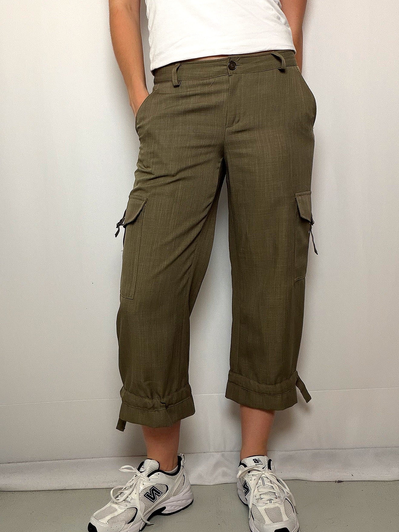 Pantalon court Kaki S/M vintage