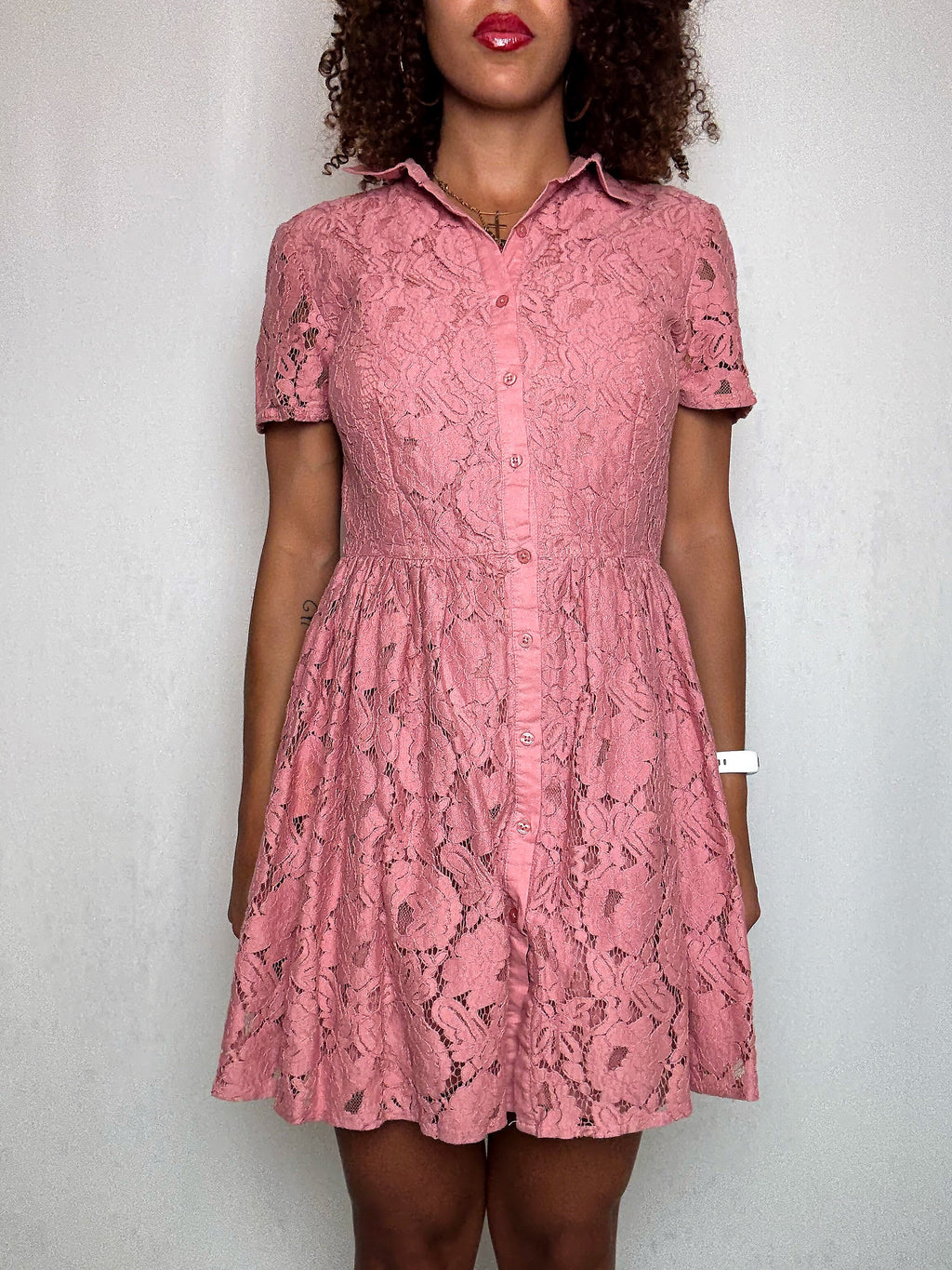 Robe Rose S vintage