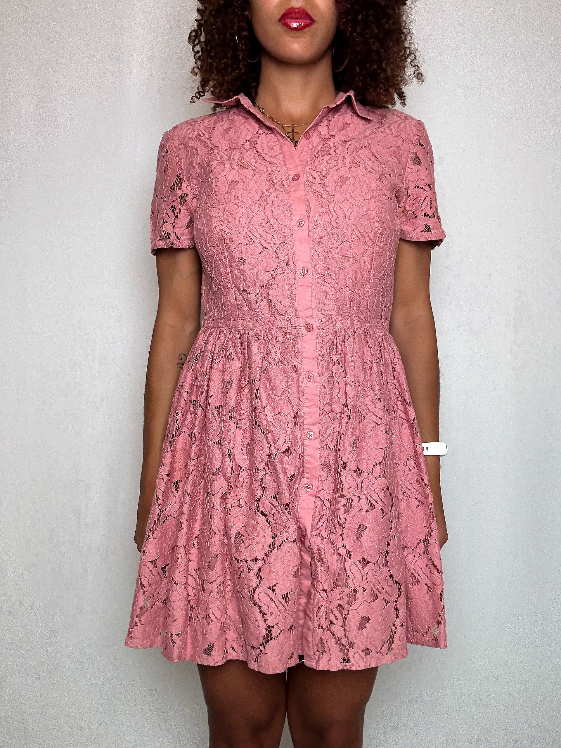Robe Rose S vintage