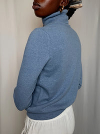 Pull bleu ciel Fred Perry M vintage