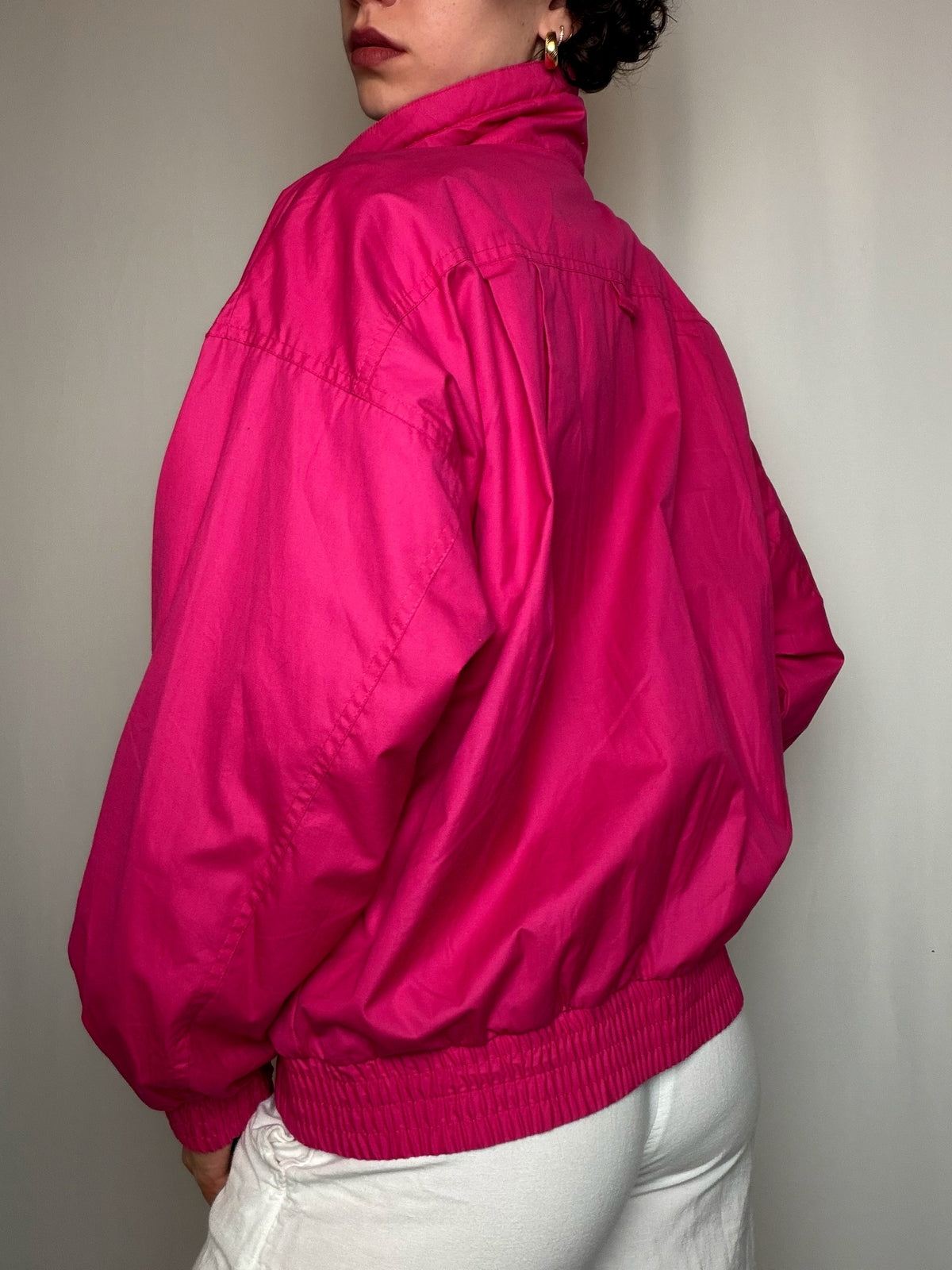 Jacket Fuchsia Adidas L vintage