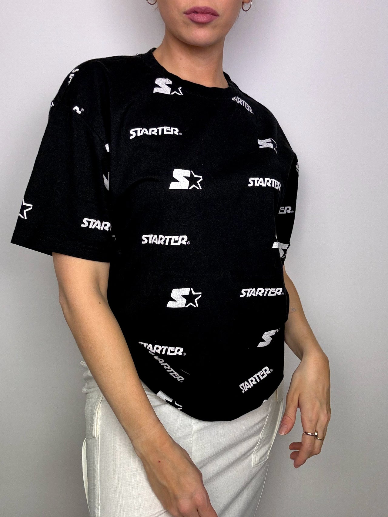 Vintage Black Starter T-Shirt