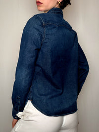 Chemise en jean Bleu Foncé Levi's M vintage
