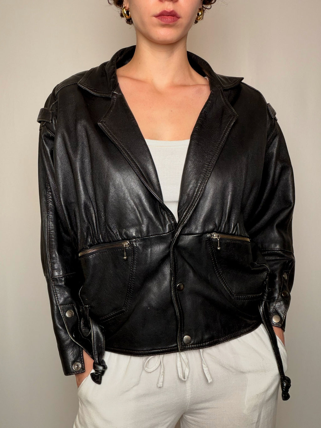 Jackets Noir sans marque M/L vintage